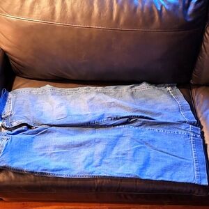 Gap crop wide leg jeans